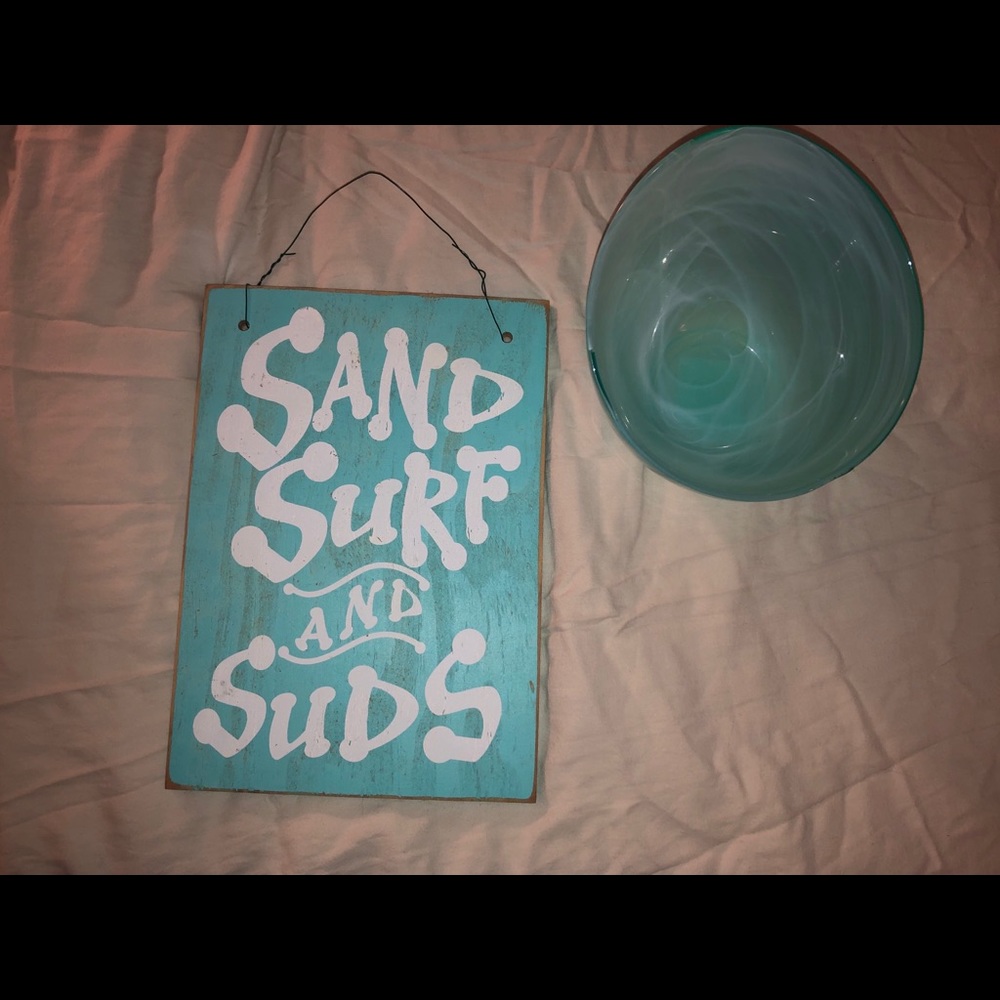 Beach Decor and OR bowl